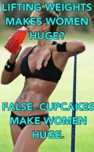 cupcakes make you huge